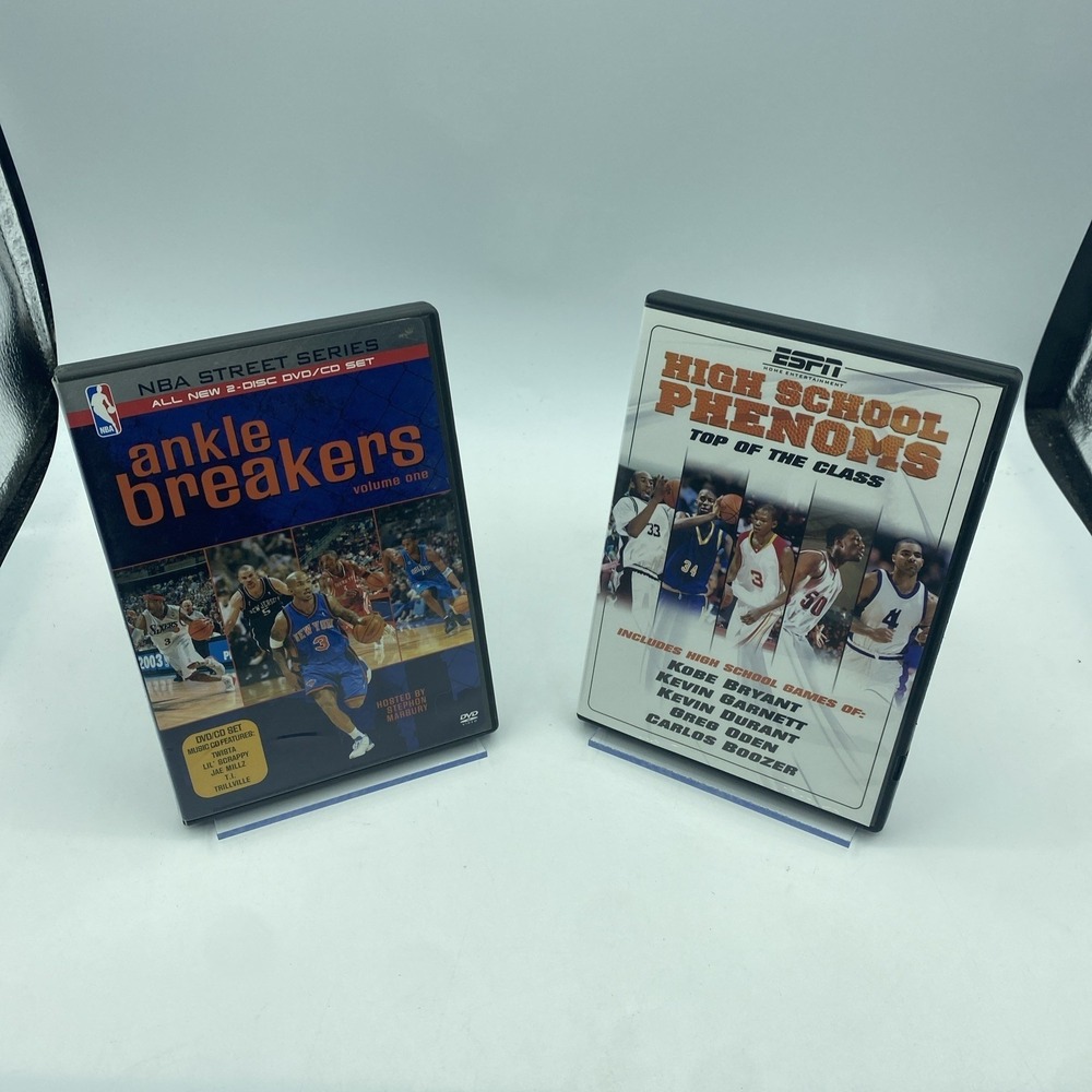 NBA ESPN DVD Set Basketball Ankle Breakers High School Phenoms